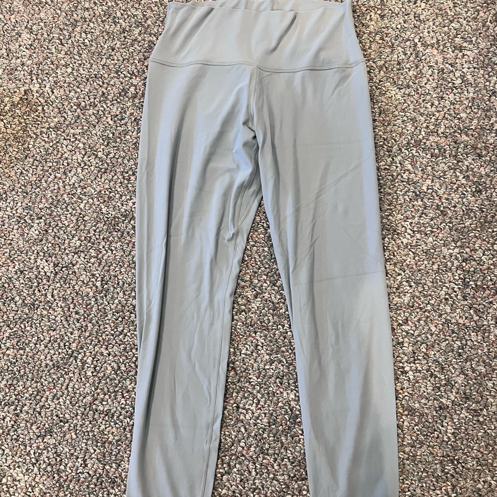 Aritzia Golden Butter Cheeky Hi-Rise Leggings Celestial Blue Size 12